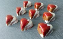 praline in forma de inima